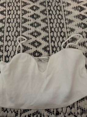 Zara | Sweetheart Neck Crop Top